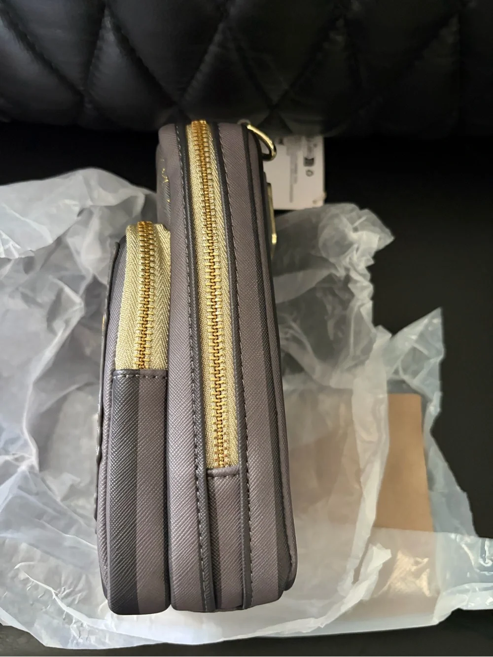Loungefly Kuromi Purple and Brown Mini Crossbody Bag